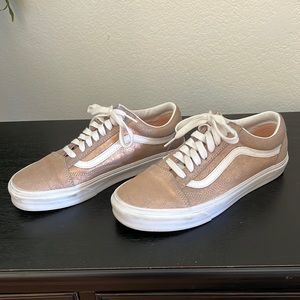 Rose gold vans (women’s size 9.5 or men size 8)